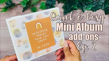 Mini Album add-ons | Ep. 2: Sliding Booklet