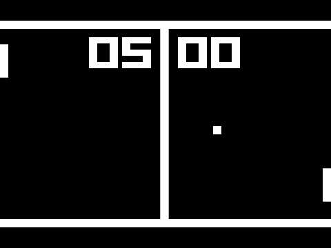 Pong - Classic computer game - YouTube