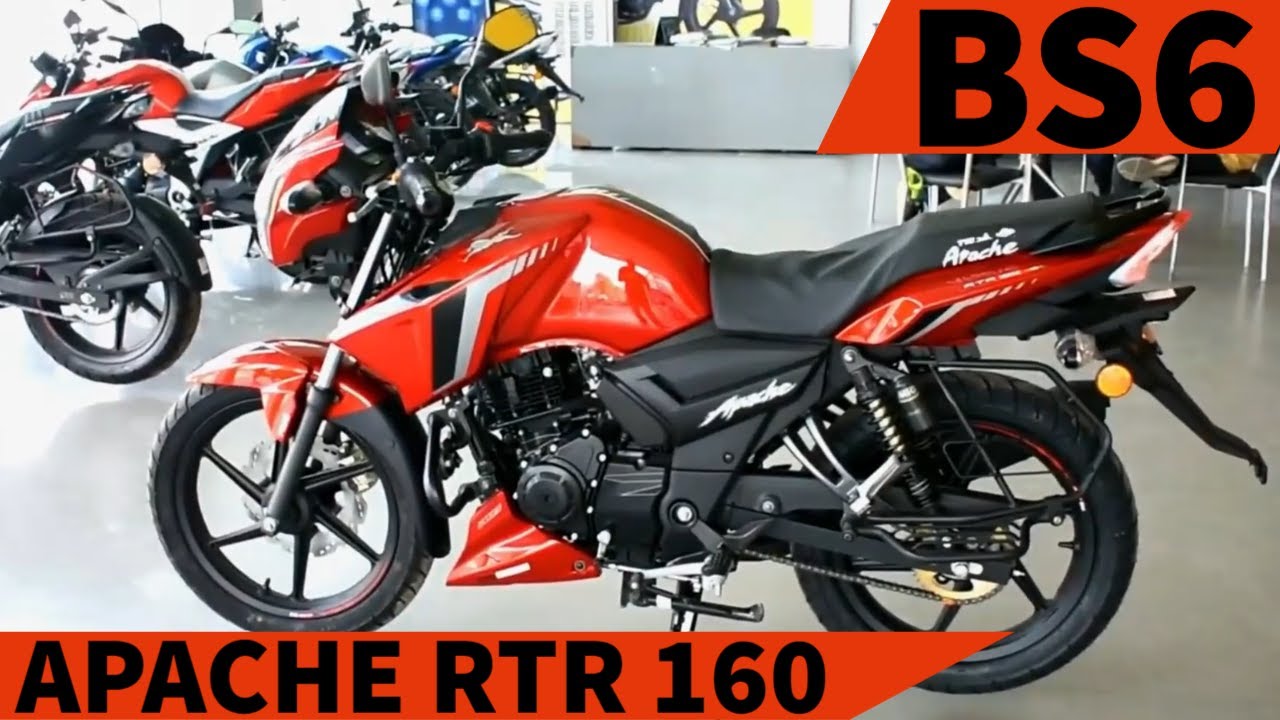 New Tvs Apache Rtr 160 2v Bs6 Fi Glossy Red New Features Honest Review Youtube