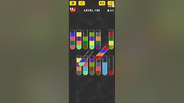 water sort color puzzle level 155