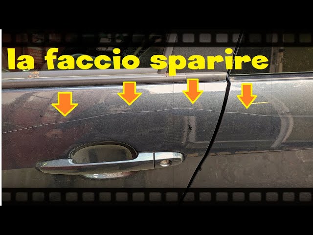 Tutorial: come eliminare i graffi dalla carrozzeria 