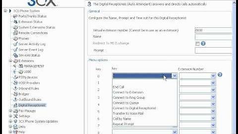 3CX Basic Configuration and information