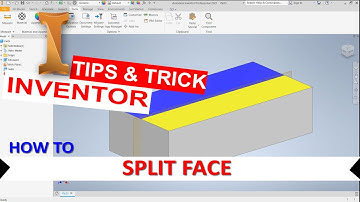 Inventor How To Split Face
