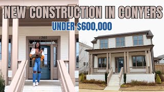 Exclusive Property Tour of this Craftsman New Construction Home | Conyers, GA | $580,000 | w/ Loft