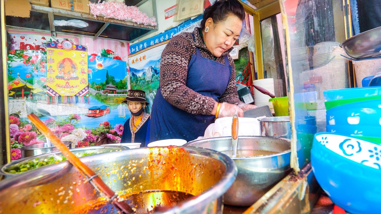 Street Food in Tibet - ULTIMATE TIBETAN FOOD TOUR + Amazing Potala Palace in Lhasa! | Mark Wiens