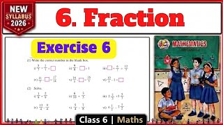 Exercise 6 |Practice Set 6.1 Class 6 Math Chapter 6 Fractions | Easy Explanation Maharashtra Board News