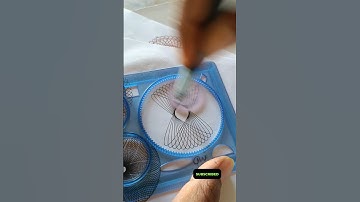 How many rotations does this pen make 🤔. #spirograph #shorts