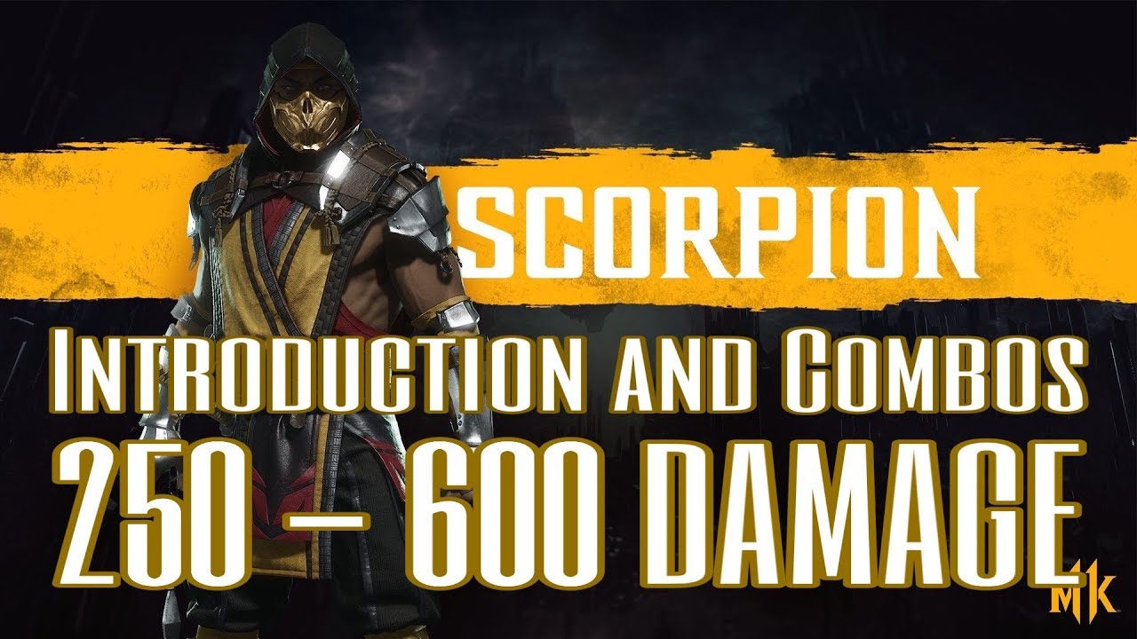 Ensinando combos básicos Scorpion MK11 🔥 #scorpion #mk11 #mortalkomba