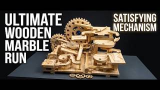 I Built a Crazy Wooden Machine 🤯⚙️