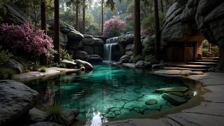 Deep Sleep Music ~ Forest Ambience & Waterfall Sounds | Tranquil Healing 432Hz Meditation