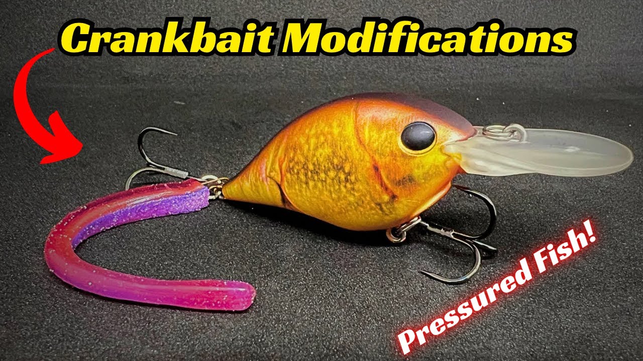 Try These Crankbait Modifications For Pressured Lakes! 