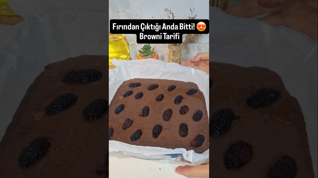 GERÇEK BROWNİ TARİFİ 🍫 Fırından Çıktığı Anda Bitti! 😍 GERÇEK BROWNİ TARİFİ 🍫 Fırından Çıktığı Anda Bitti! 😍