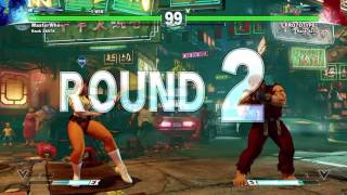 Street Fighter V Masterwho Chun-Li Vs Pro7Otype Ryu