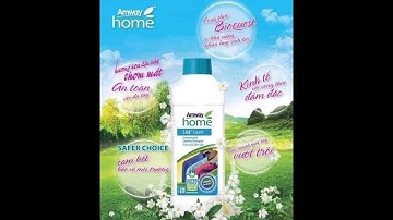 Demo nước giặt SA8 Amway