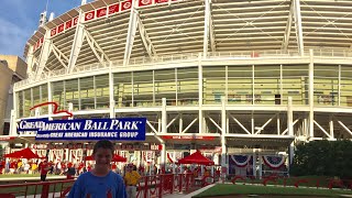 The Great American Ballpark Reds vs Cardinals