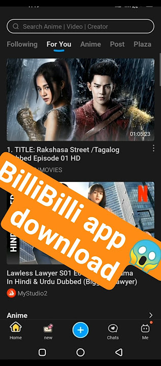 BiliBili 😱pak app download free anime dekhne ka HAL Bili Bili app #edit #shortvideos