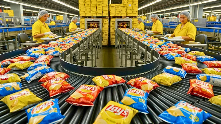 FULL PROCESS | Inside the Lay’s Factory – How Millions of Potato Chips Are Made Every Day
