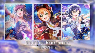 Video thumbnail of "Love Live! Shunjou Romantic - Lily White [Rom/Eng] Lyrics Color Coded"