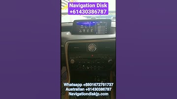 LEXUS RX200T navigation unlock sd card - genuine Toyota card