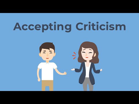 Video: Când primiți critici constructive ar trebui?