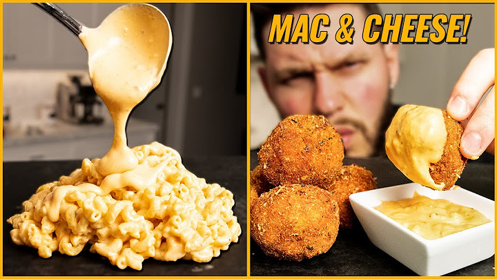 EPIC MAC AND CHEESE + FRIED MAC AND CHEESE BALL RECIPES! THANKSGIVING RECIPES! 🦃 🍂