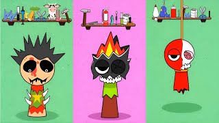 Oh No Help Sprunki Mail, Owakcx, Raddy Incredibox Sprunki Animation