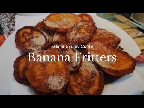 BANANA FRITTERS/ PIESANG KOEKIES