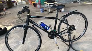 T( xe đã bán)thương hiệu mỹ xe Trek FX2 Khung nhôm càng Nhôm giá 4tr bao ship dt Zalo 0918278429￼
