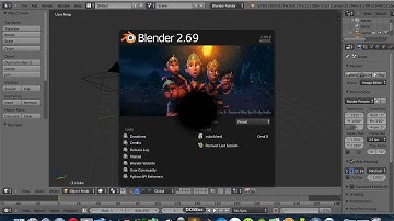 Blender 3D Windows Interface