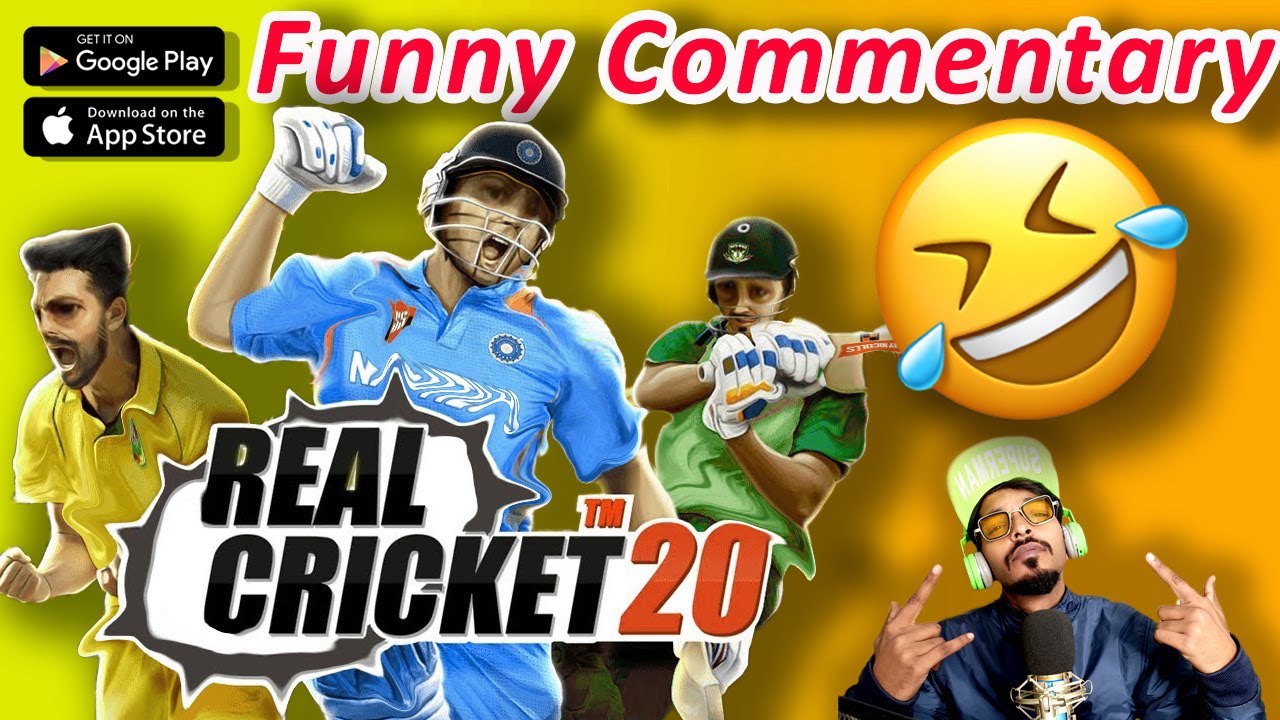 Real Cricket 20 Funny Commentary Gameplay II RC20 New Funny Gameplay