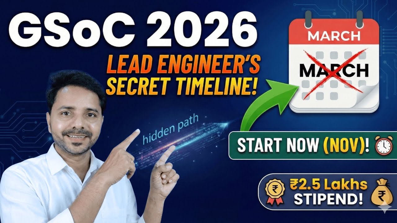 GSoC 2026 Secrets Only Lead Engineers Know - YouTube