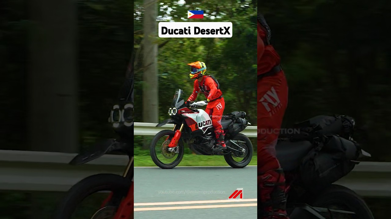 Ducati DesertX #shorts #wheelie #motorcycle #bike #adventure #rider #trending #vlog #viralvideo #fyp