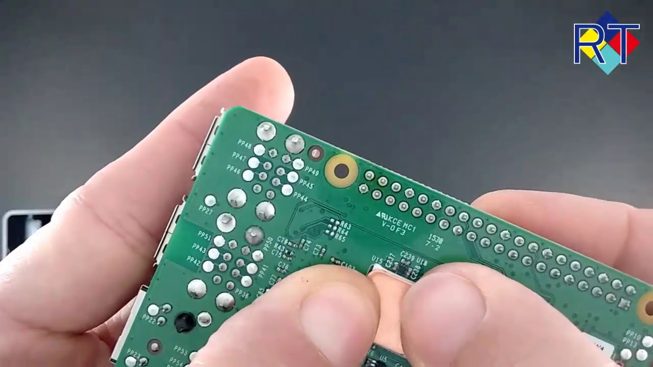 Disipadores Raspberry Pi - Colocación - YouTube