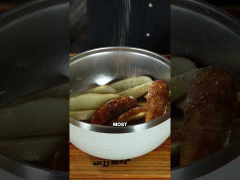 Garlic Parmesan Potato Wedges | Kosmos Q