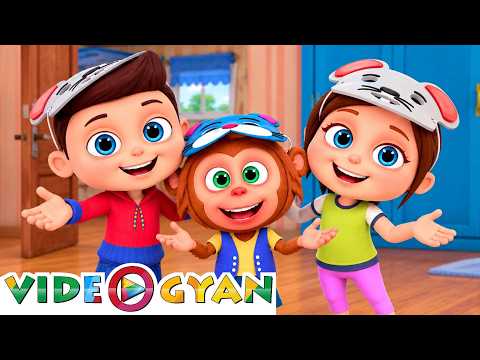 దాగుడుమూతలు పాట | Minnu & Mintu Daagadumutalu Song + More | Videogyan Telugu Rhyme For Kids
