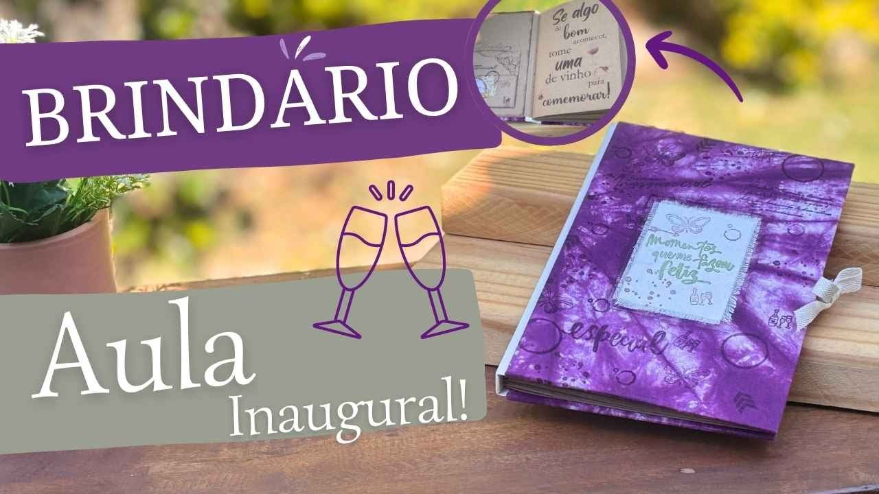 Brindário - Tornando Seu Brinde Diário, Memorável! - Passo a passo em Cartonagem