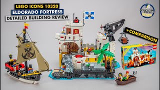 LEGO Icons 10320 Eldorado Fortress detailed building review &amp; comparison - part 1