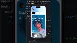 Flutter Tutorial for Beginners - Build This in 60s! #shorts #explore #trending