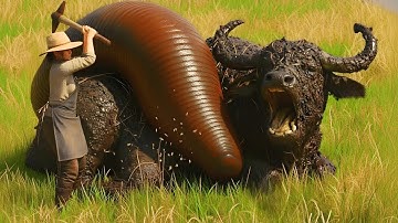 Courageous Heroes Battle Giant Python to Save Mother Pig