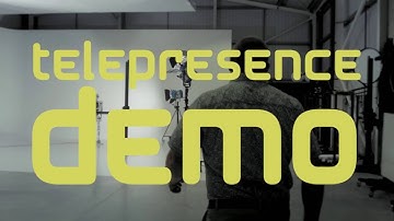 Robothespian: Amazing Telepresence Demo with Humanoid Robot