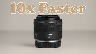 Make your Canon RF 35mm f1.8 FASTER!