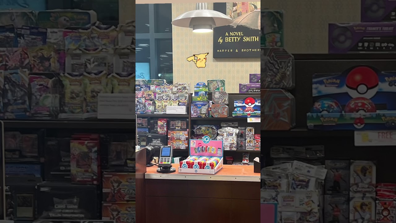 Looking for Pokémon cards at Barnes & Noble