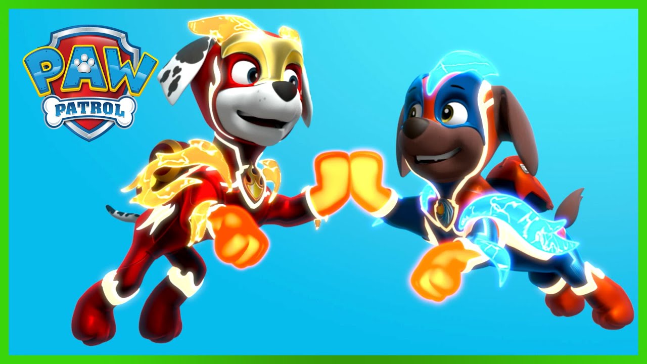 Le missioni di salvataggio dei PAW Patrol Mighty Pups e altro PAW Patrol I cuccioli Episodi Italiano