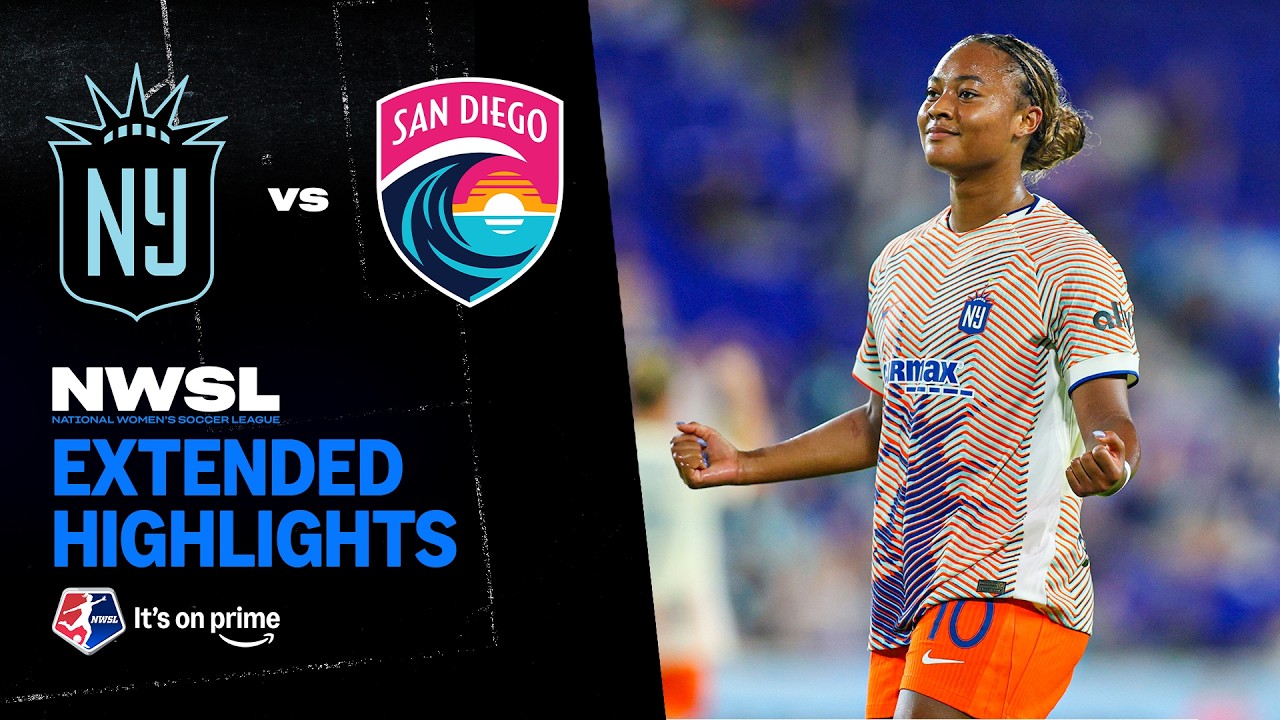Jaedyn Shaw Goal Seals Gotham FC Win vs SD Wave | Extended Highlights | Prime Video | August 7 2026