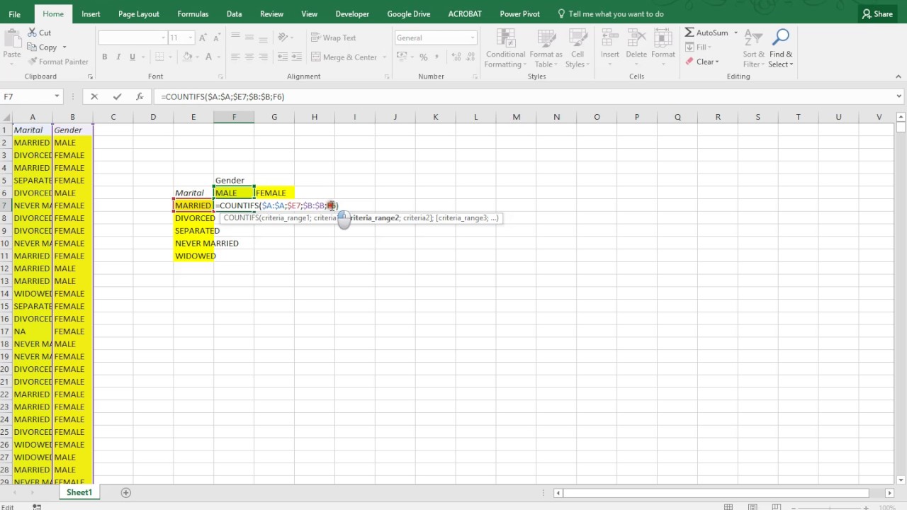 How to Create a Crosstab in Excel (Step-by-Step) - Statology