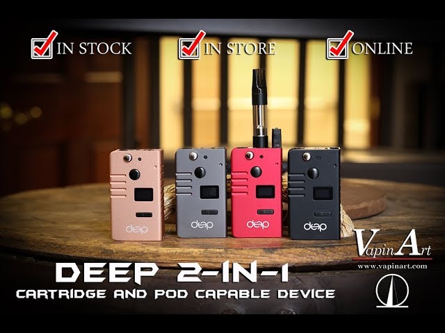deep vapes The Deep 2-in-1 Pod & Cartridge Vaporizer main image 1