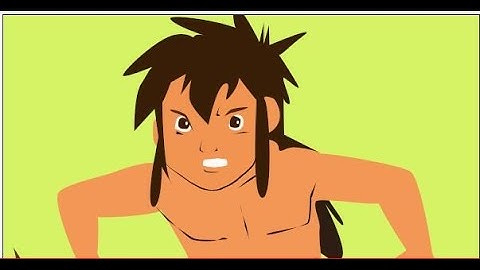 Synfig Tutorial 3| Animation and Expressions | Mogali The Jungle Book Cartoon Character-Step by Step