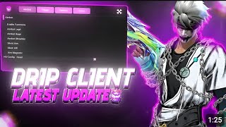 DRIP CLIENT V5.3 UPDATE💀| OB52 MOD MENU🔥 | ALL DEVICE WORKING | ALL SERVER WORKING | ANTIBAN WORKING