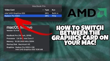 How To Switch Graphics Card On Mac!