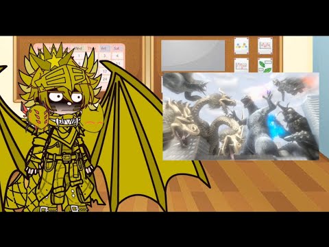[🇧🇷/🇺🇲/🇪🇸/🇷🇺]Godzilla villains react to Godzilla Deals with 4 Kaiju 